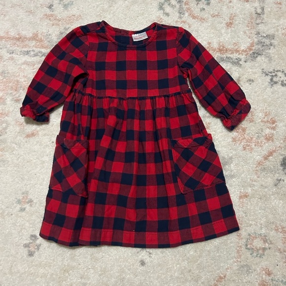 Hanna Andersson Other - Hanna Andersson Girls Buffalo check dress size 5